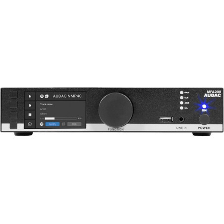 Série MFA - Amplificateur multifonction 2x40W-100V Série