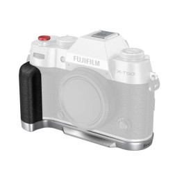 4713C L-Shape Mount Plate with Handle for FUJIFILM X-T50 (Silicone/Silver) SmallRig