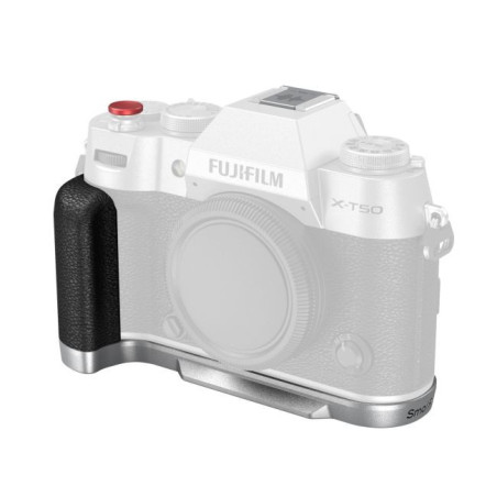 4713C L-Shape Mount Plate with Handle for FUJIFILM X-T50 (Silicone/Silver) SmallRig