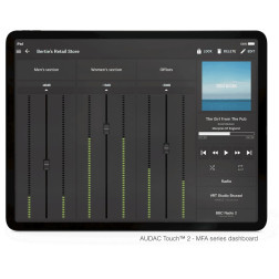 Série MFA - Amplificateur multifonction 2x40W-100V AUDAC