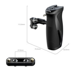 5194 Rotating Side Handle with 1/4"-20 Screws
