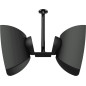 CMA162-B - ATEO - Support "cluster" pour 2x ATEO 6 - Noir CMA162-B - ATEO - Support "cluster" pour 2x ATEO 6 - Noir