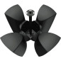CMA164-B - ATEO - Support "cluster" pour 4x ATEO 6 - Noir CMA164-B - ATEO - Support "cluster" pour 4x ATEO 6 - Noir