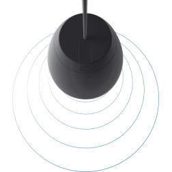 ALTI6-B - ALTI - Suspendu 2 voies 6,5" 60W/16Ω-100V-Noir AUDAC