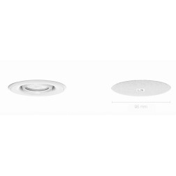 CENA306-B - CENA - Plafonnier 2,5" - 10W - 100V - Noir AUDAC