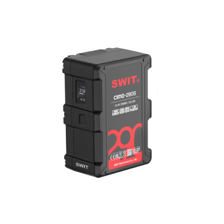 CIMO-290S 290Wh USB-C OLED info Cine V-mount Battery Swit