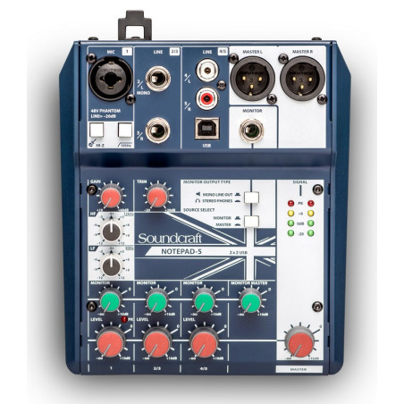 Notepad 5 Soundcraft