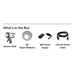 Bowens illuminator 100W 5600K CRI 95+ - 39.500 Lux Aputure