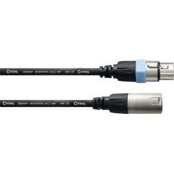 XLR3 Male Femelle 0.5m Symetrique CCM0.5FM