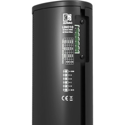 LINO4-B - LINO - Colonne 4x2" 20W-100V-Noir LINO - Colon