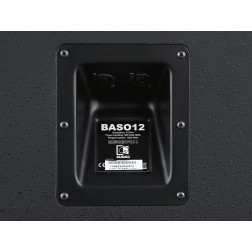 BASO12-B - BASO - Sub. 12  500W8? Noir BASO - Sub. 12