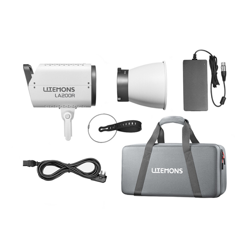 LA200R K1 Litemons LED Video Light Kit 