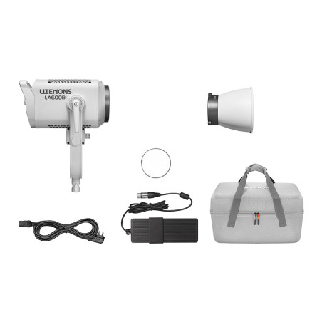Godox LA600Bi Litemons BI Color LED Video Light with Carry bag (White)