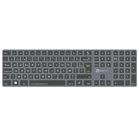 Logickeyboard Dyslexie TITAN FR PC