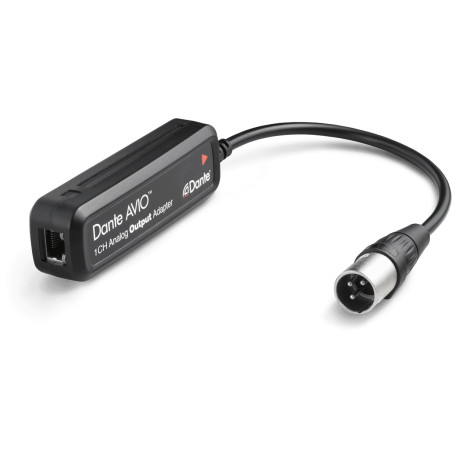 ADP-DAO-AU-0X1 Adaptateur Dante vers 1 sortie audio Adap
