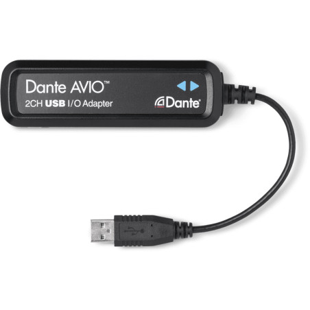 ADP-USB-AU-2X2Adaptateur Dante-USB - 2 canaux E/S Adapta DANTE
