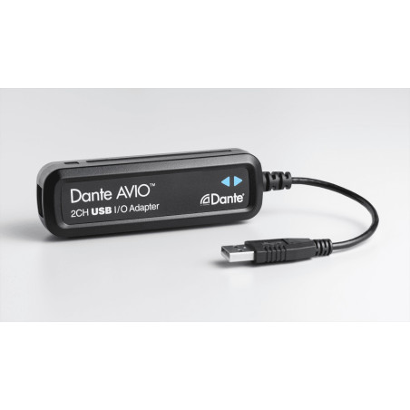 ADP-USB-AU-2X2Adaptateur Dante-USB - 2 canaux E/S Adapta