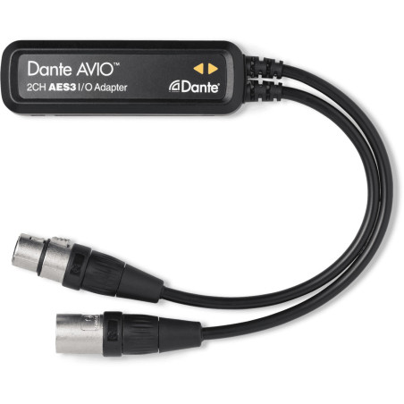 ADP-AES3-AU-2X2  Adaptateur Dante-AES3 2 canaux E/S Adap DANTE