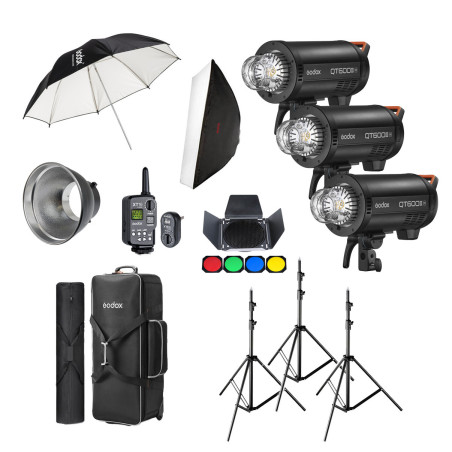 QT600IIIM-D Trio Studio Kit Godox