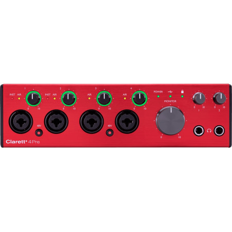 Clarett+ - Interface 18 In / 8 Out Clarett+ - Interface FOCUSRITE