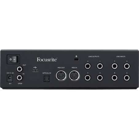 Clarett+ - Interface 18 In / 8 Out Clarett+ - Interface