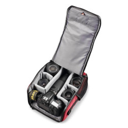 MALAGA CombiBackPack red, camera bag