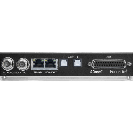 ISA - Carte AN 8 canaux ADAT/Dante 428/828 Mk2 ISA - Car FOCUSRITE