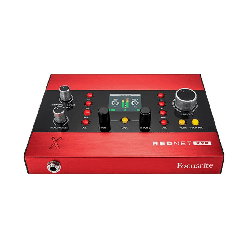 REDNET-X2P Desktop Dante 2x2 REDNET-X2P Desktop Dante 2x2