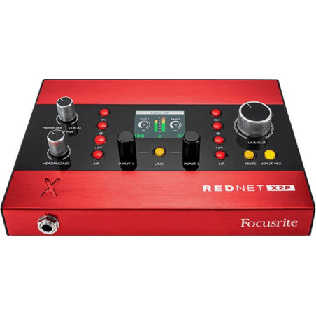 REDNET-X2P Desktop Dante 2x2 REDNET - Desktop Dante 2x2 FOCUSRITE