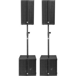 L3PACK-COMPACT - Systèmes Complets - Kit amplifié pour 3 HK AUDIO