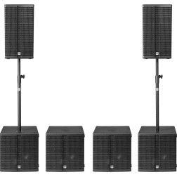 L3PACK-PERFORM - Systèmes Complets - Kit amplifié pour 5 HK AUDIO