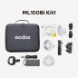 ML100Bi Bi-color LED video light Kit 1