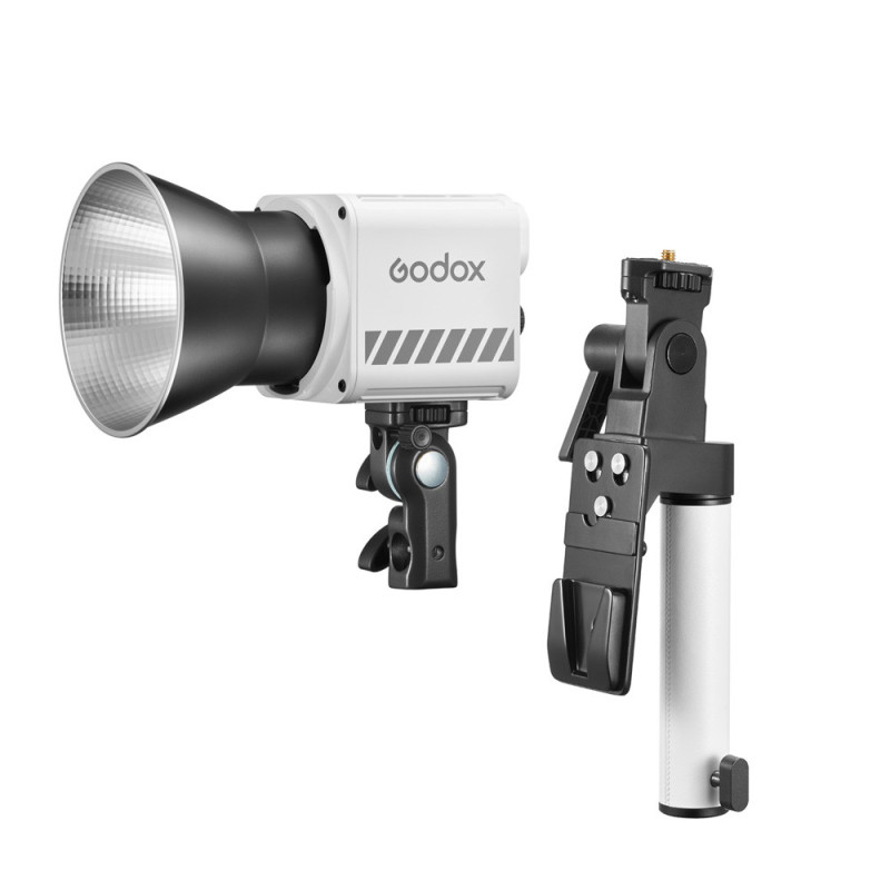 ML60II BI Portable LED Light kit avec AK-B02 poignee et support batterie