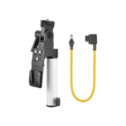 Godox ML60II BI Portable LED Light (Bi Color) with AK-B02 Holding Handle and Battery Support Kit