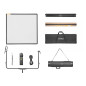 AD33 K3 Electric Adjustable Diffusion Panel 100×100cm