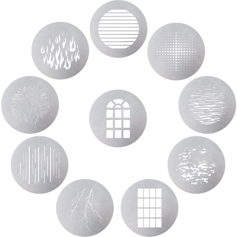 Spotlight 10-Piece Gobo Kit
