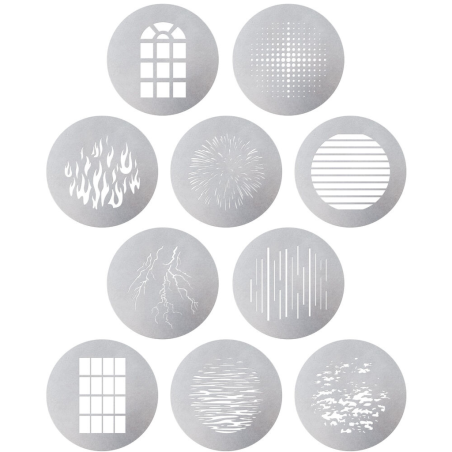 Spotlight Max 10 Gobo Kit (A) Aputure