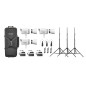 Litemons LA300R RGB LED Video Light 3-light kit blanc