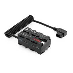 DB-DF570 Dual Side NP-F Dummy Battery  USB-C et D-Tap