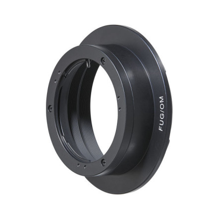Adapter Olympus OM-lenses to Fuji G-mount cameras