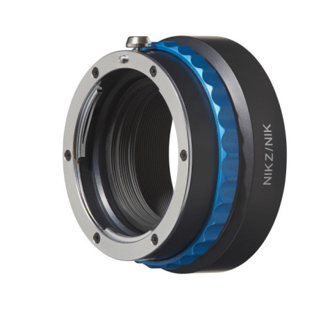Adapter Nikon F-mount lenses to Nikon Z cameras w. aperture control
