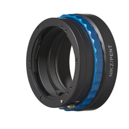 Adapter Pentax K lenses to Nikon Z cameras w. aperture control