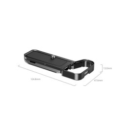 5481 Baseplate with Airtag Slot for Sony Alpha 7C II / Alpha 7CR (Black)