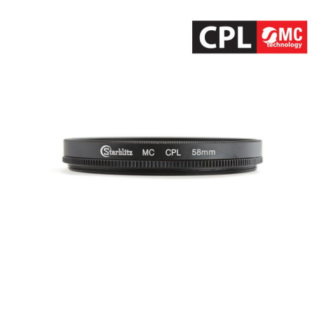 Filter 58mm Circular Polarizer HMC Starblitz