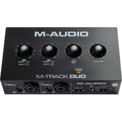 MTRACK-DUO 2 canaux, 2 entrées combo XLR/jack M