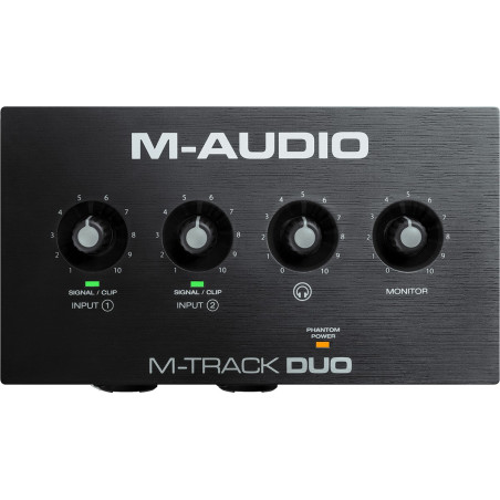 MTRACK-DUO 2 canaux, 2 entrées combo XLR/jack
