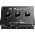 MTRACK-SOLO 2 canaux, 1 entrées combo + entrée jack instrument/ligne M-AUDIO