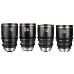 Nanomorph LF 4-Lens Bundle (32mm, 42mm, 55mm, 85mm) (Amber) Arri PL Canon EF