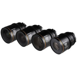 Nanomorph LF 4-Lens Bundle (32mm, 42mm, 55mm, 85mm) (Amber) Arri PL/Canon EF