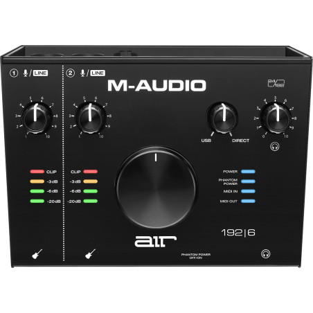 AIR192X6 2 entrées / 2 sorties + MIDI